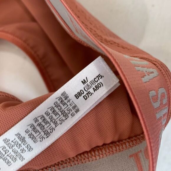 Victoria Sport Victoria’s Secret Pink Lacy Sports Bra Size M - Picture 6 of 7